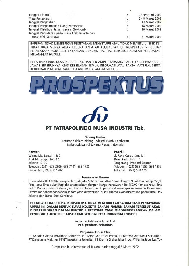 Prospectus-Initial Public Offering